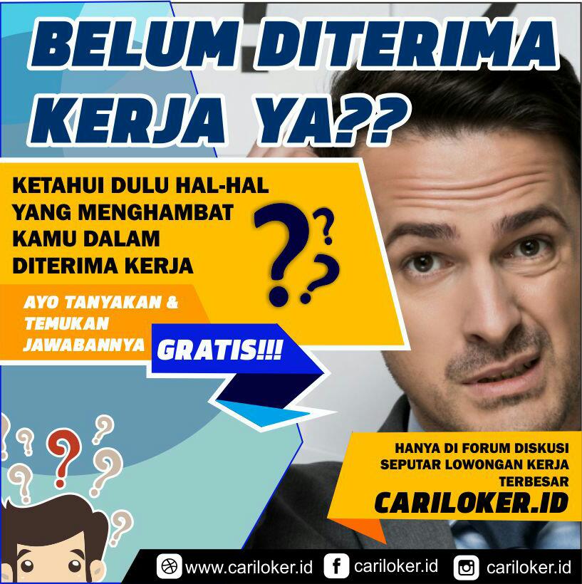 BELUM DITERIMA KERJA YA? SEKARANG BISA KONSULTASI GRATIS