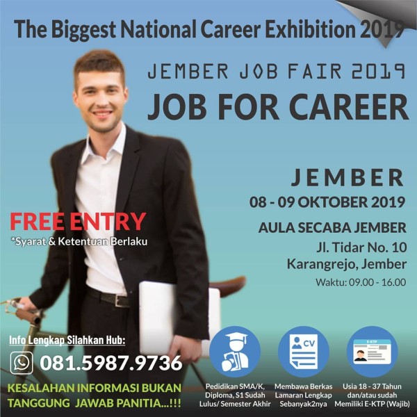 Jember Job Fair “JOB FOR CAREER”