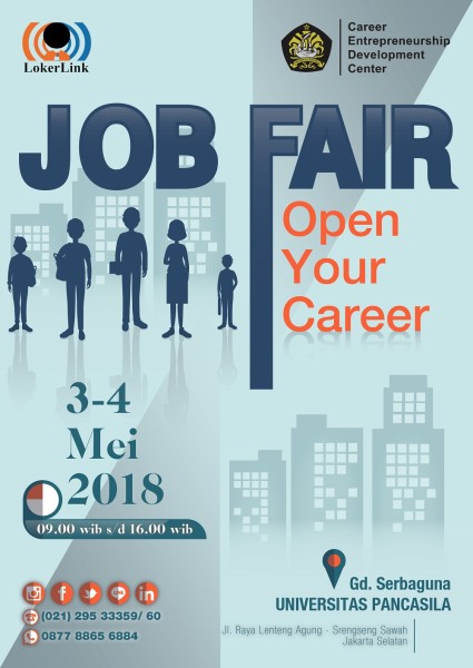 Job Fair Univ. Pancasila â€“ Mei 2018