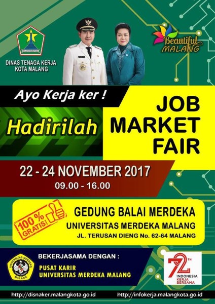 Job Market Fair Unmer Malang 2017