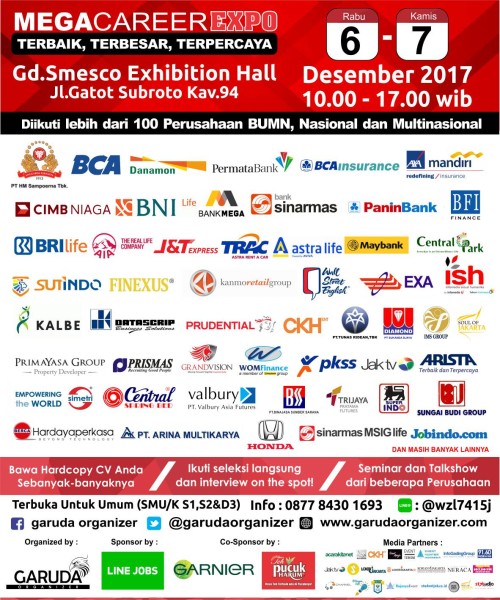 Mega Career Expo Jakarta â€“ Desember 2017