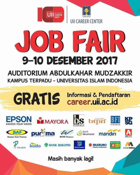 Job Fair UII Jogja - Desember 2017