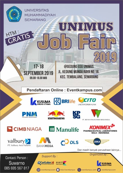UNIMUS Job Fair 2019