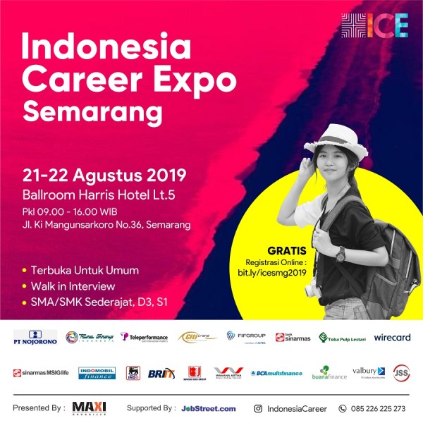 INDONESIA CAREER EXPO SEMARANG 2019