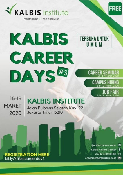 KALBIS Career Days – Maret 2020