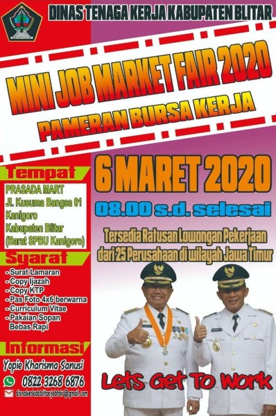 Job Market Fair Blitar – Maret 2020
