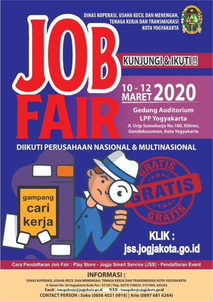 Job Fair Yogyakarta – Maret 2020