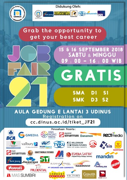 Job Fair 21 UDINUS