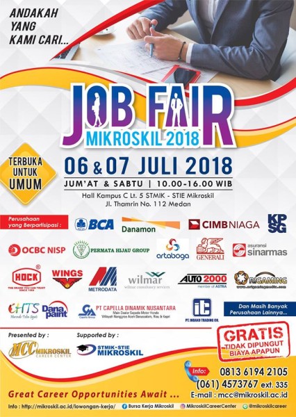 Job Fair Mikroskil 2018