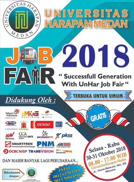 Job Fair Universitas Harapan Medan