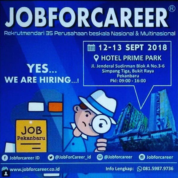 Job for Career Pekanbaru