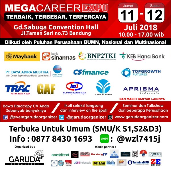 Bursa Kerja Bandung - Mega Career Expo