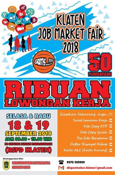 Klaten Job Market Fair