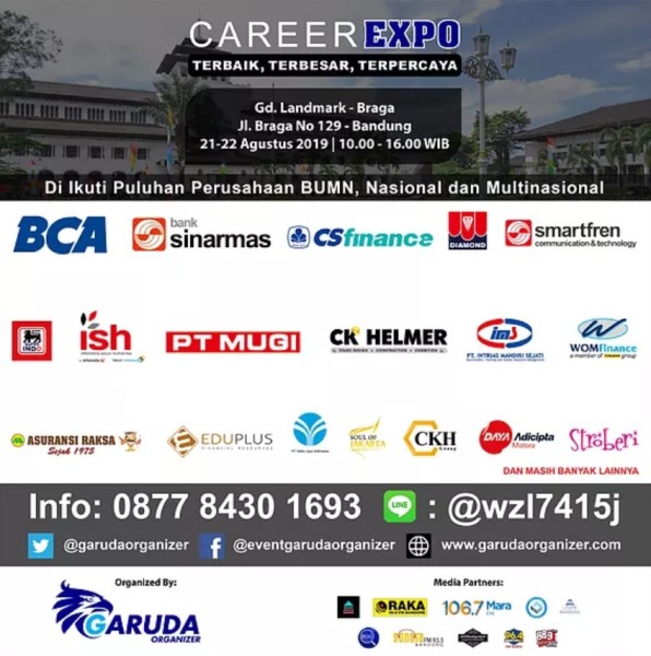 Mega Career Expo Bandung 2019