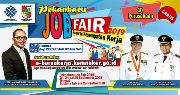 Job Fair Pekanbaru  2019