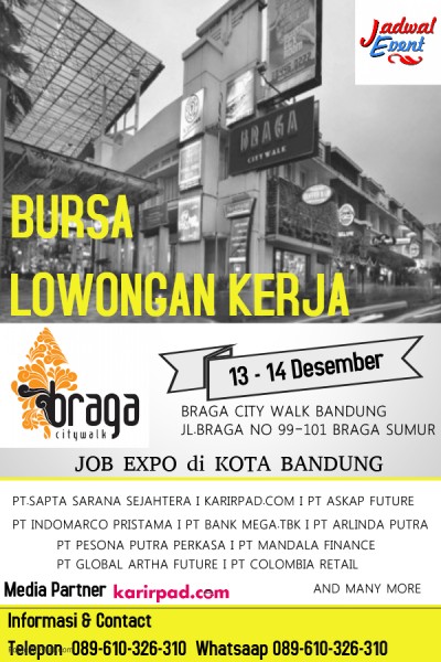 JobEXPO Braga City Bandung â€“ Desember 2017