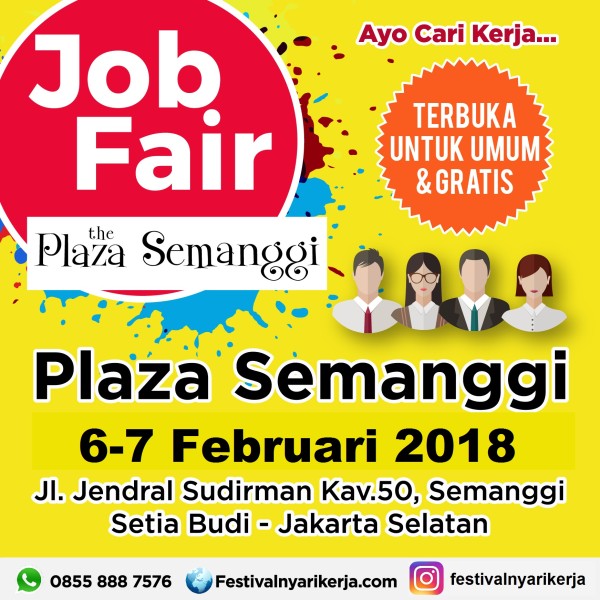 â€‹Job Fair â€‹Akbar â€‹The Plaza Semanggiâ€‹ â€“ Februari 2018